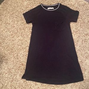 Size XS navy Abercrombie & Fitch navy T-shirt dress